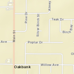 Main Street, Oakbank, MB R0E 1J1, Canada Street Map