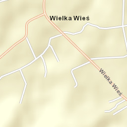 Wielka Wieś Street Map