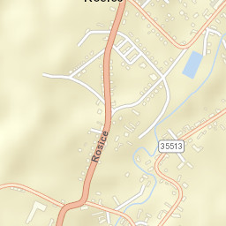 Rosice Street Map