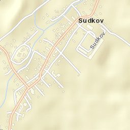 Sudkov Street Map