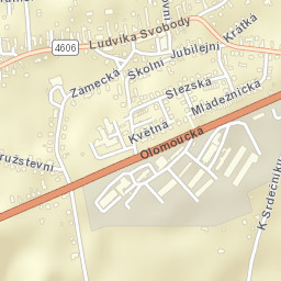 Slavkov Street Map