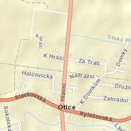 Otice Street Map