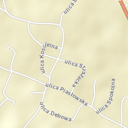 Radocza Street Map