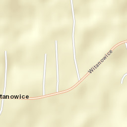 Witanowice Street Map