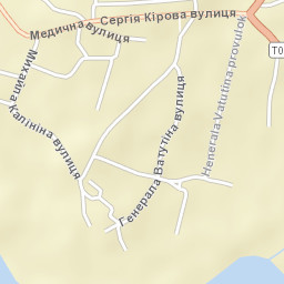Liubar Street Map