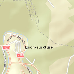 Esch-sur-Sûre Street Map