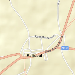 Paliseul Street Map