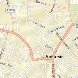 Bohumín Street Map