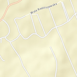 Wola Radziszowska Street Map