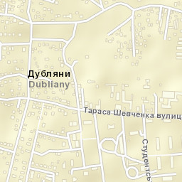 Dublyany Street Map