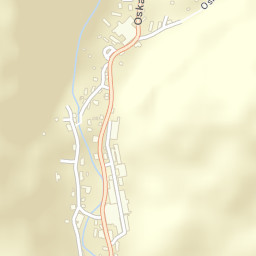 Oskava Street Map