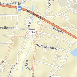 Dolní Lutyně Street Map