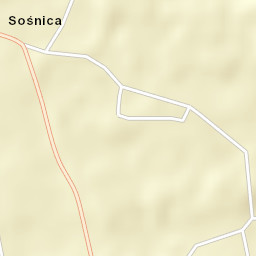 Sośnica Street Map