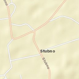 Stubno Street Map