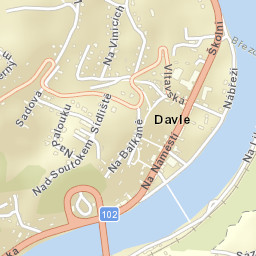 Davle Street Map