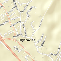 Ludgeřovice Street Map