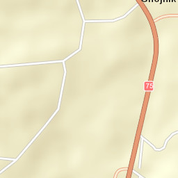 Gnojnik Street Map