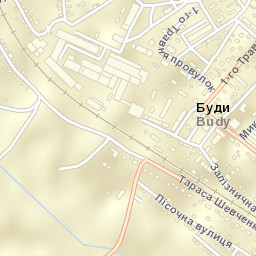 Budy Street Map