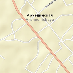 Archedinskaya Street Map