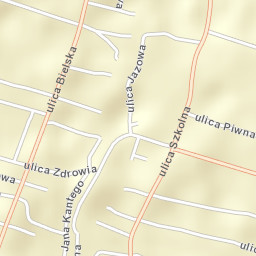 Pisarzowice Street Map