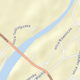 Dobczyce Street Map
