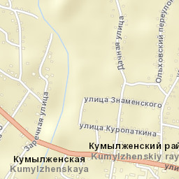 Kumylzhenskaya Street Map