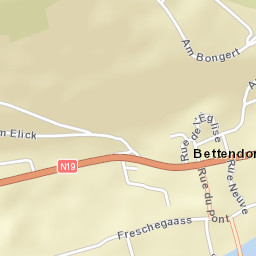 Bettendorf Street Map