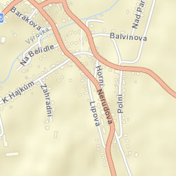 Uhlířské Janovice Street Map