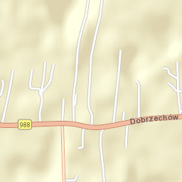 Powiat strzyżowski Street Map