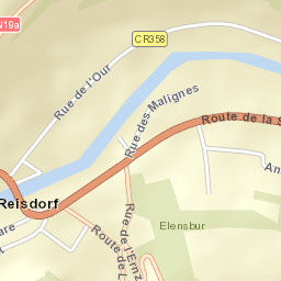 Reisdorf Street Map