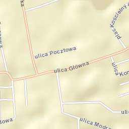 Drogomyśl Street Map