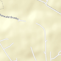 Barwałd Średni Street Map