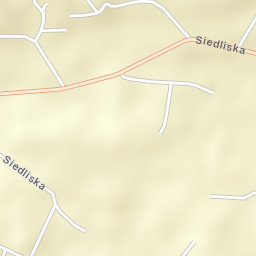 Siedliska Street Map