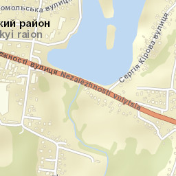 Kaharlyk Street Map