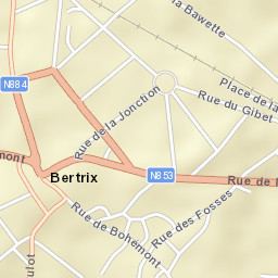 Bertrix Street Map