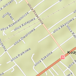 Kozy Street Map