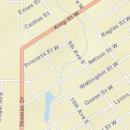 Virden Street Map