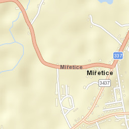 Miřetice Street Map