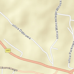 Gromnik Street Map