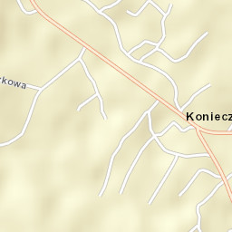 Konieczkowa Street Map