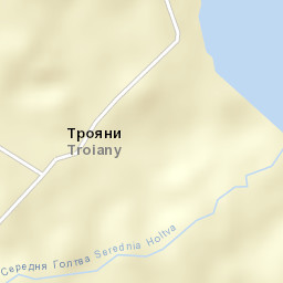 Troiany Street Map