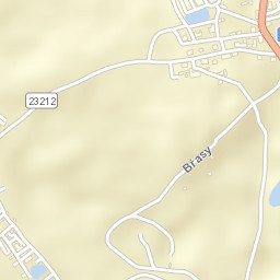 Břasy Street Map