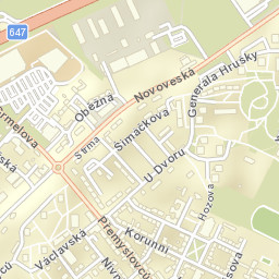 Okres Ostrava-město Street Map