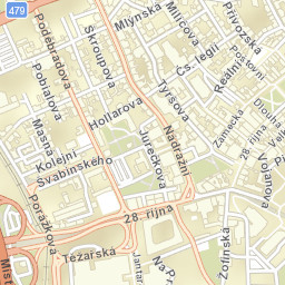 Ostrava Street Map