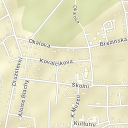 Petřvald Street Map