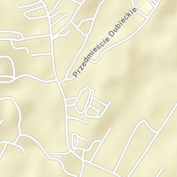 Przedmieście Dubieckie Street Map
