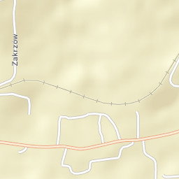 Zakrzów Street Map