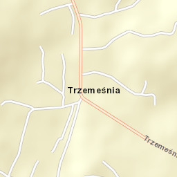 Trzemeśnia Street Map