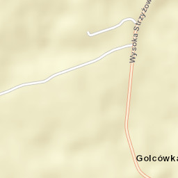 Wysoka Strzyżowska Street Map