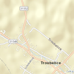 Troubelice Street Map